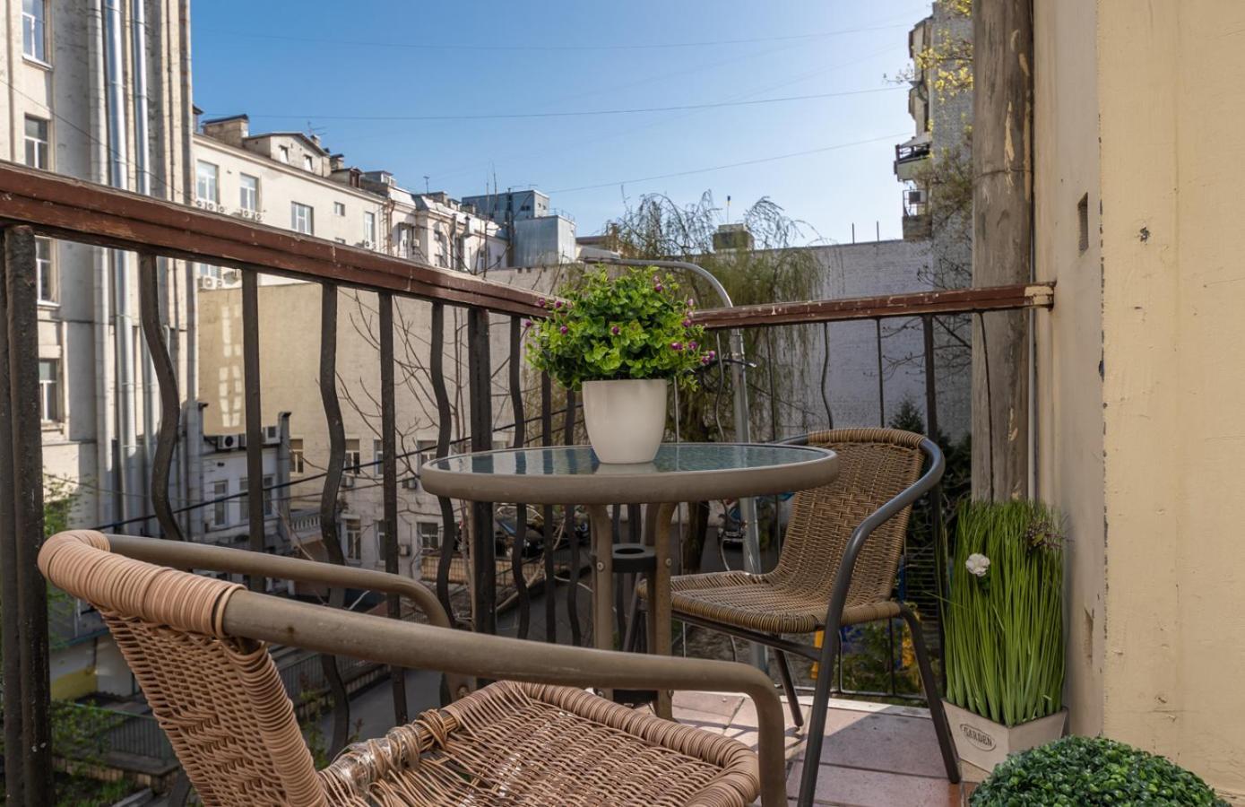 Apartment On Maidan, Khreschatyk 4 Street Kiev Eksteriør billede